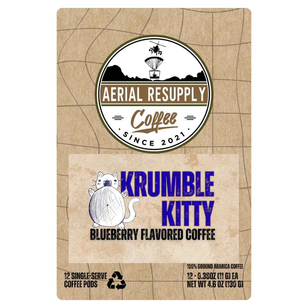 Krumble Kitty Blueberry Crumble Flavored K-Cups 1