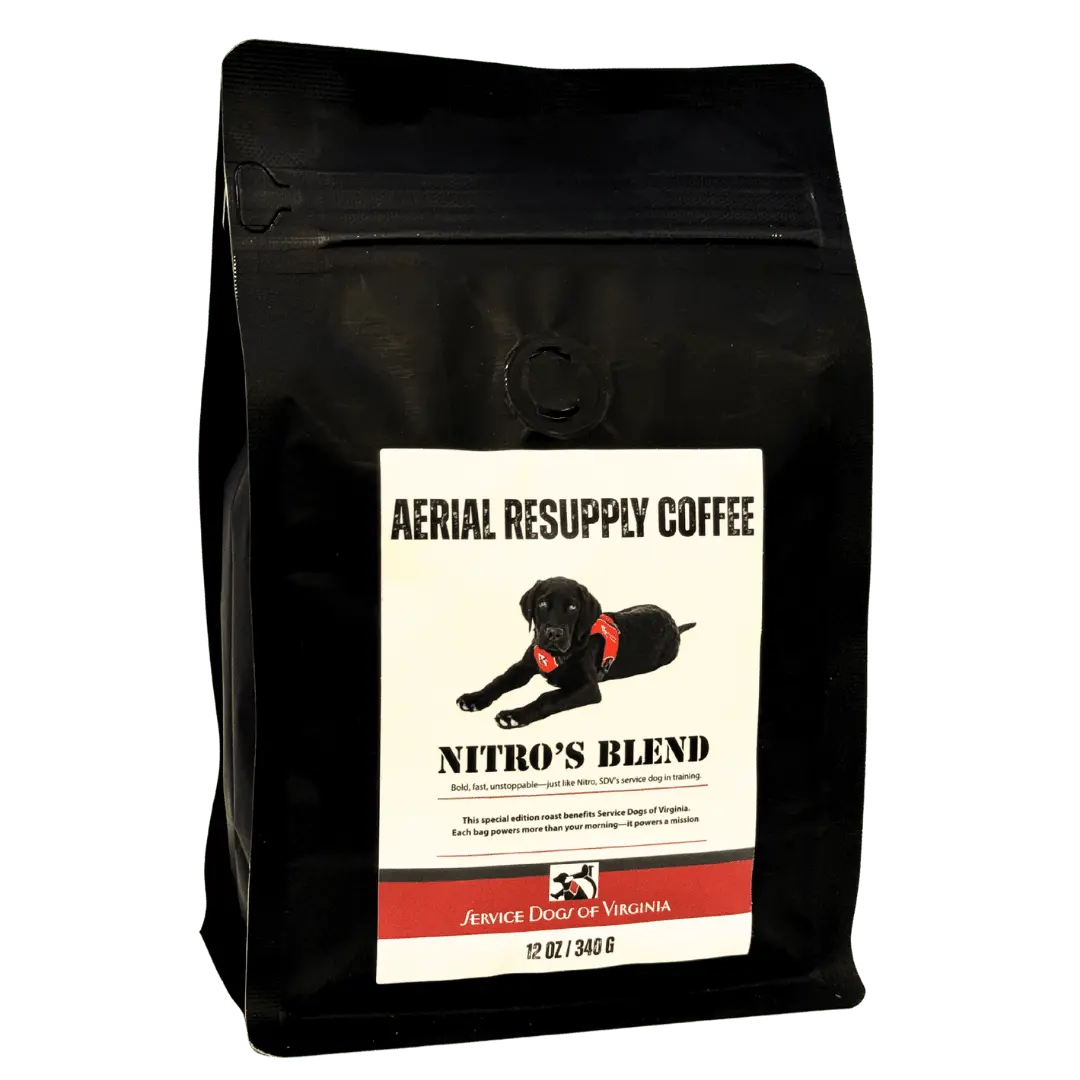 Nitro's Blend Service Dogs Of Virginia Medium Roast Coffee 1