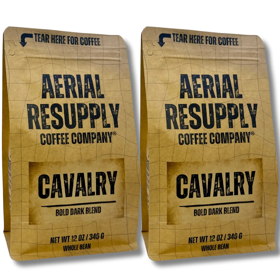 Cavalry Dark Roast Coffee - 2 Bag Bundle (12Oz) 1