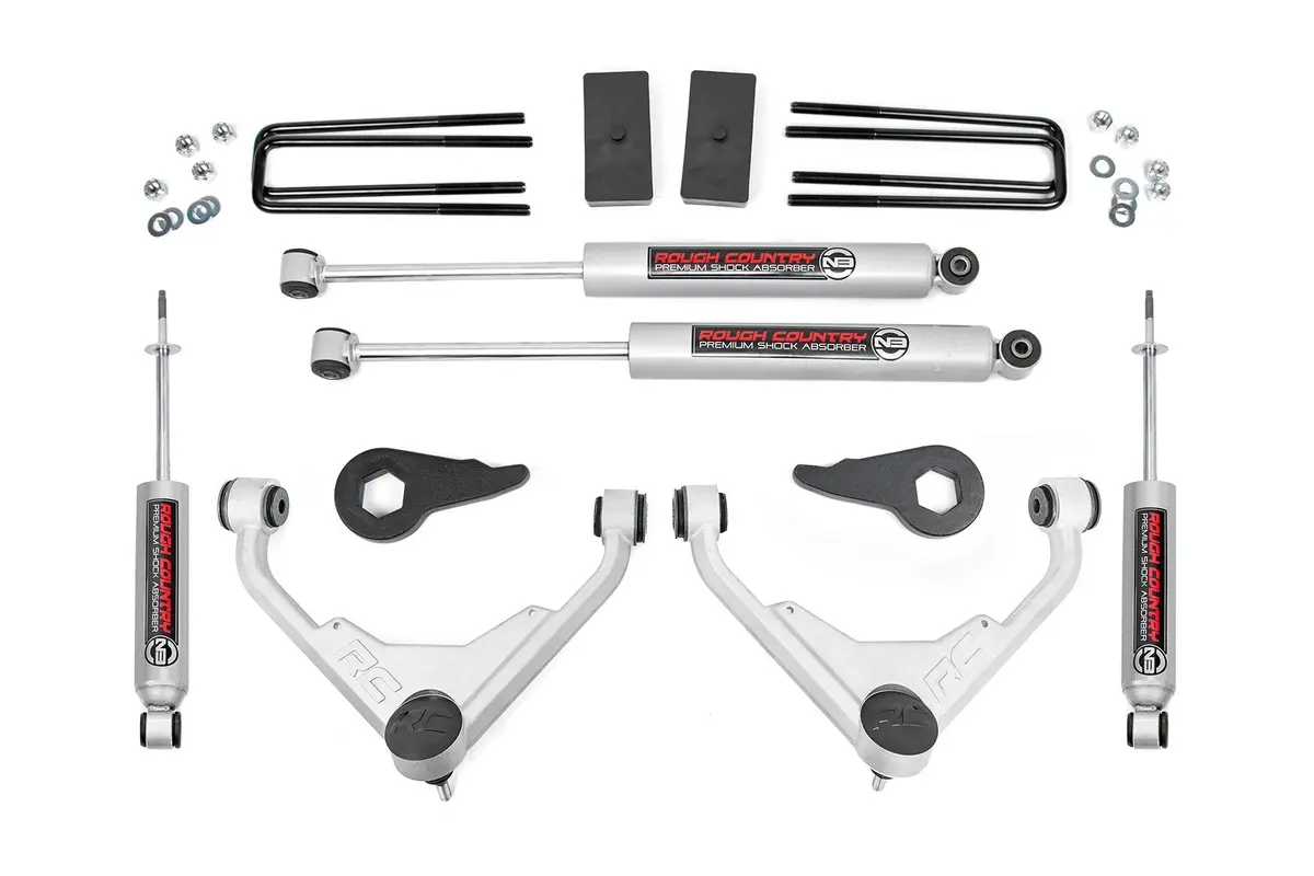 3 Inch Lift Kit | Chevrolet Silverado/Gmc Sierra 2500Hd | 1999-2004 | Rough Country | 8596N2 1