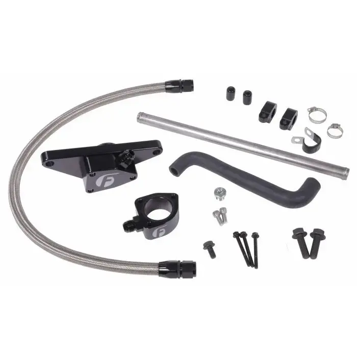 Fleece Performance Fpe-Clntbyps-Cummins-0305-Ss Coolant Bypass Kit For 2003-2005 Cummins (Automatic Transmission) 1