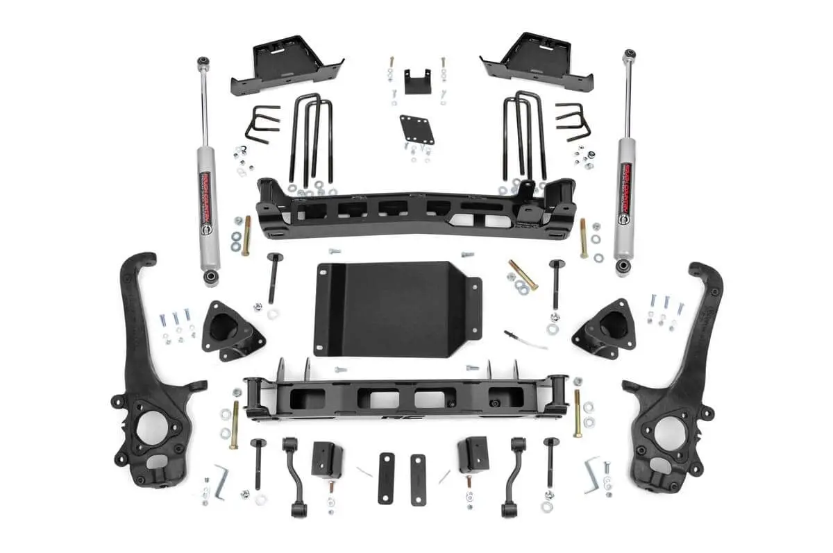 6 Inch Lift Kit | N3 Shocks | Nissan Titan 2Wd/4Wd | 2004-2015 | Rough Country | 875.2 1