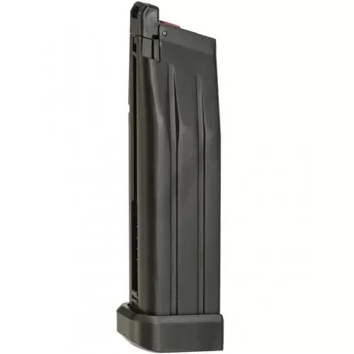 Aw Custom Hi Capa 5.1 Green Gas 30Rd Magazine (Black / Silver) 1