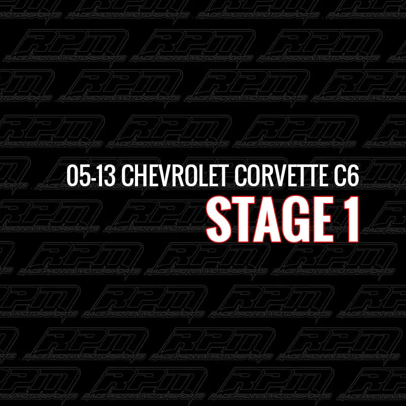 Stage 1 Performance Package (2005-2013 Chevrolet Corvette C6) 1