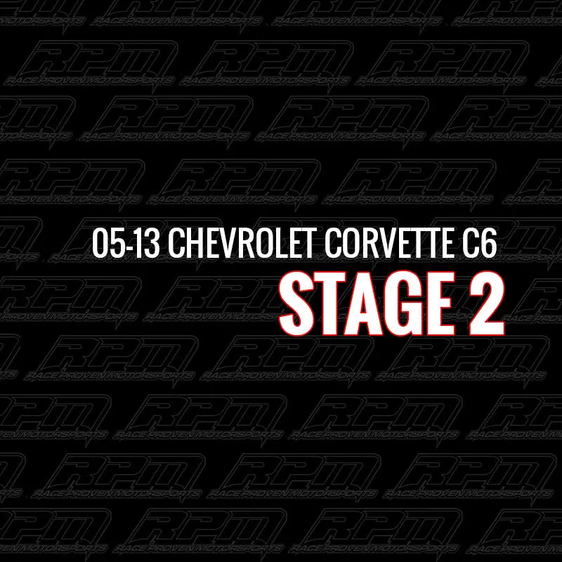 Stage 2 Performance Package (2005-2013 Chevrolet Corvette C6) 1