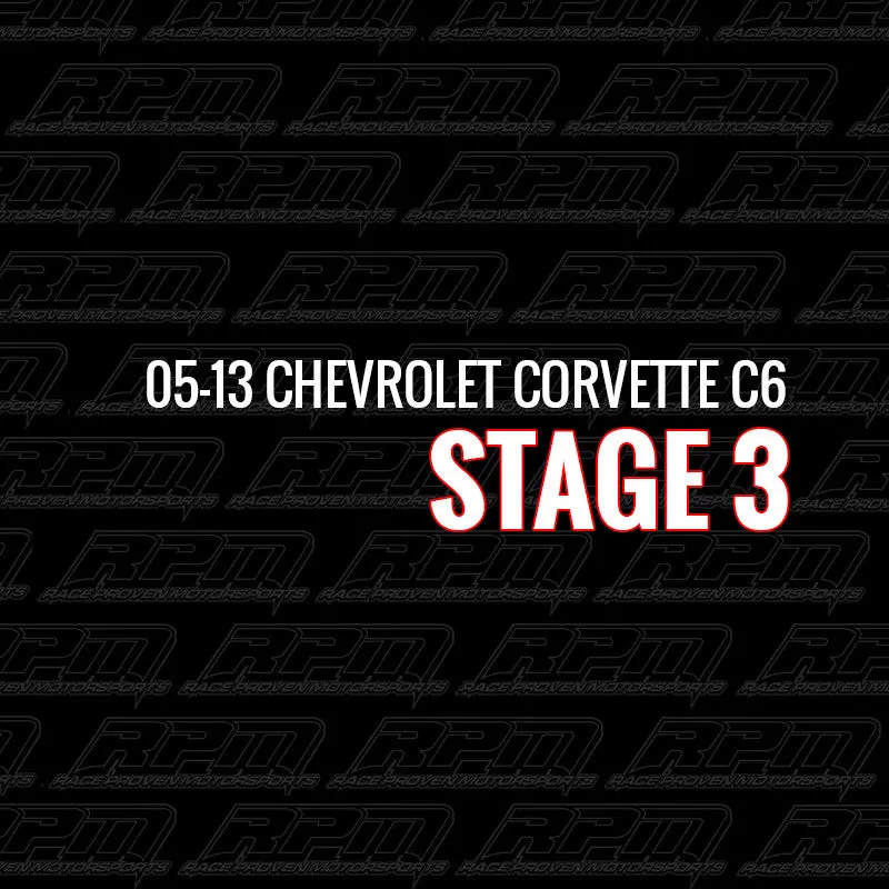 Stage 3 Performance Package (2005-2013 Chevrolet Corvette C6) 1