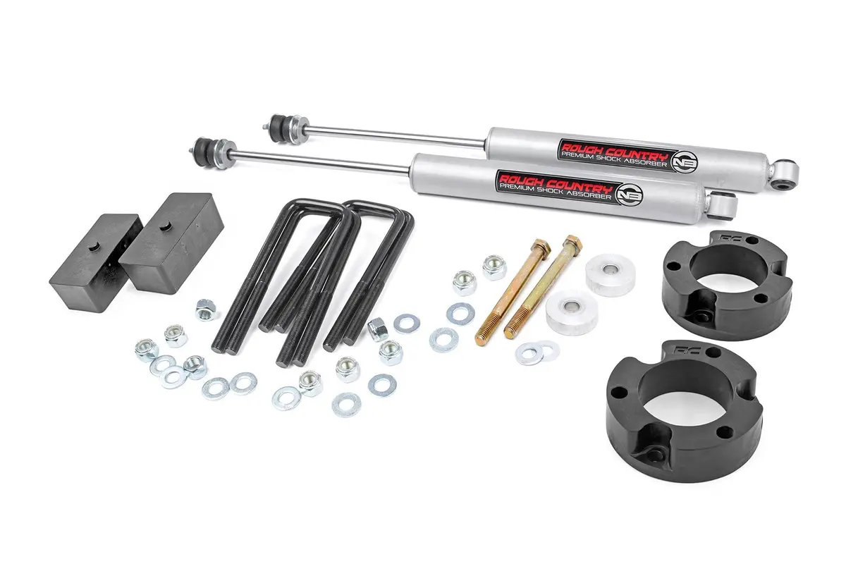 3 Inch Lift Kit | Toyota Tacoma 2Wd/4Wd | 2005-2022 | Rough Country | 74530 1