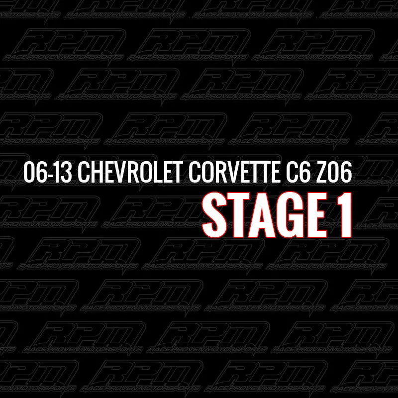 Stage 1 Performance Package (2006-2013 Chevrolet Corvette C6 Z06) 1