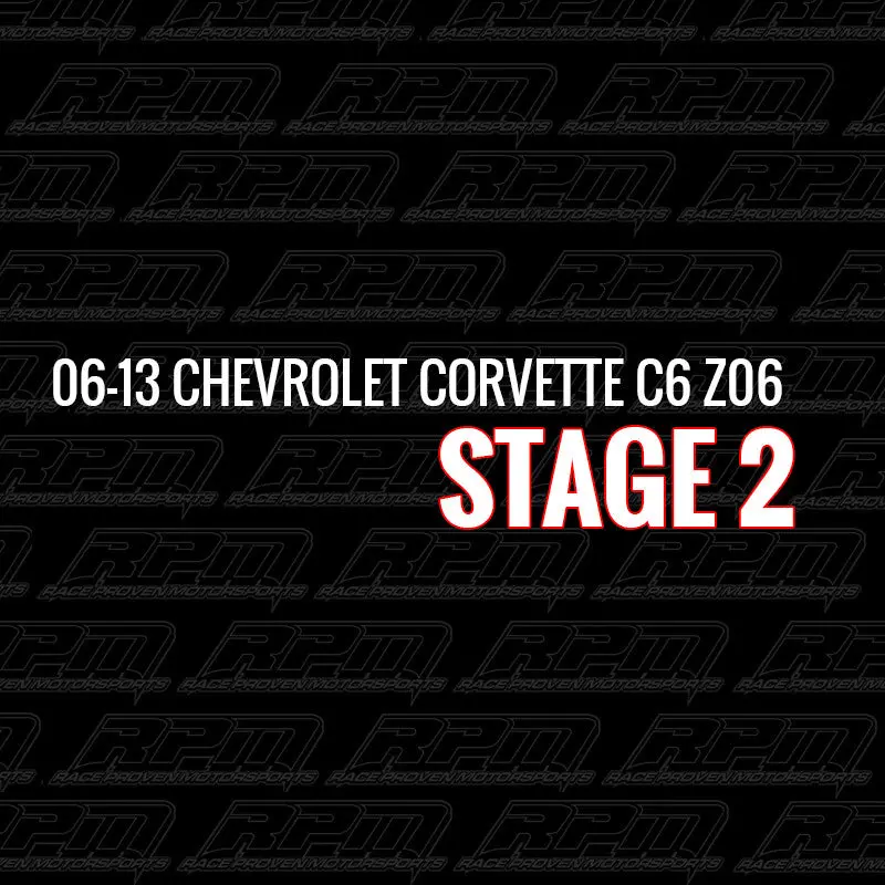 Stage 2 Performance Package (2006-2013 Chevrolet Corvette C6 Z06) 1