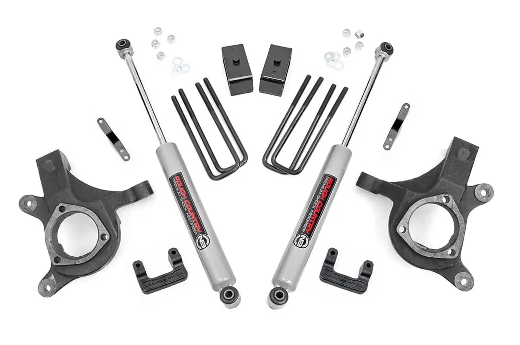 5 Inch Lift Kit | Chevy Silverado & Gmc Sierra 1500 2Wd | 2007-2013 | Rough Country | 10830 1