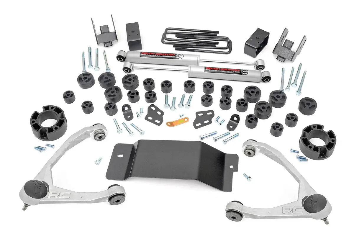 4.75 Inch Lift Kit | Combo | Chevrolet Silverado/Gmc Sierra 1500 4Wd | 2007-2013 | Rough Country | 257.2 1