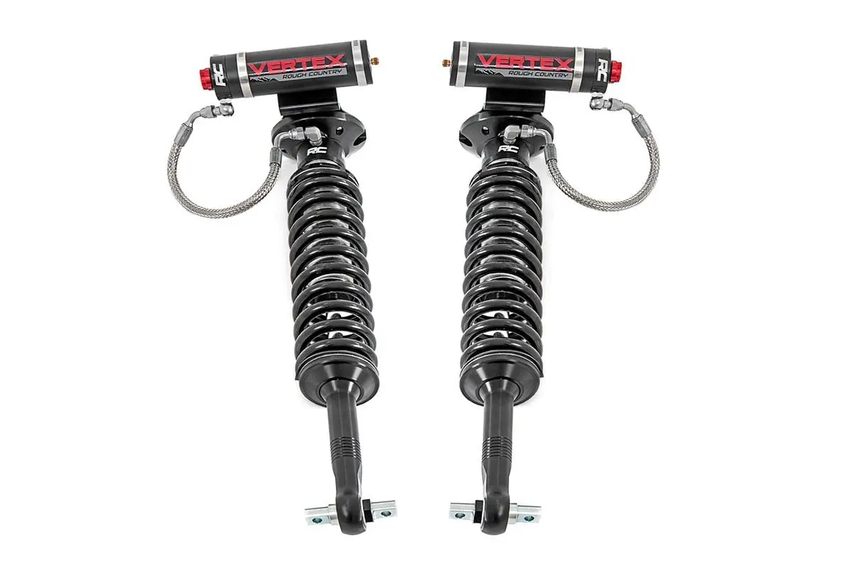 Vertex 2.5 Adjustable Coilovers | 6-7.5" |Gmc Sierra/ Chevrolet Silverado 1500 2Wd/4Wd| 2007-2018 | Rough Country | 689001 1