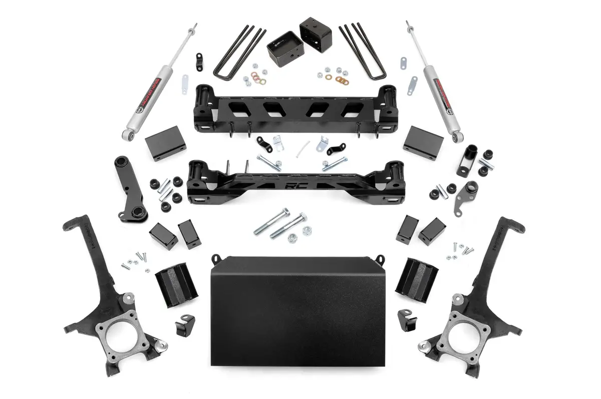 4 Inch Lift Kit | Toyota Tundra 2Wd/4Wd | 2016-2021 | Rough Country | 75130 1