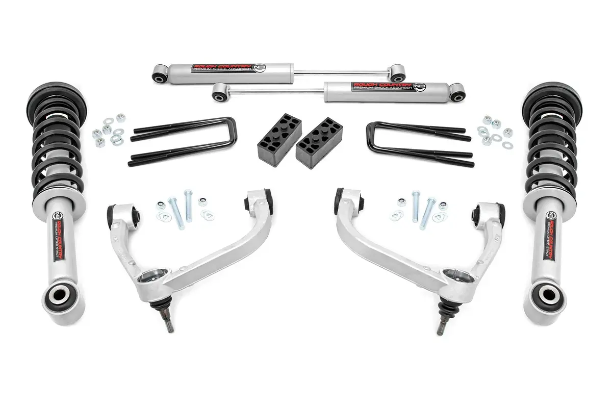 3 Inch Lift Kit | N3 Struts | Ford F-150 4Wd | 2009-2013 | Rough Country | 54431 1