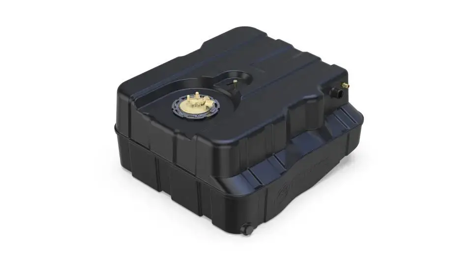 S&B 10-1001 40-Gallon After-Axle Replacement Fuel Tank For 2011-2016 Ford Powerstroke 6.7L Cab Chassis 1