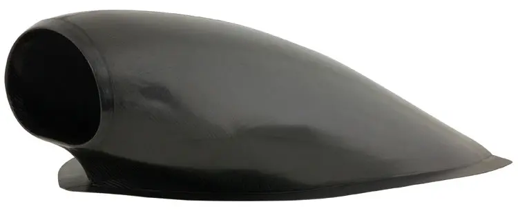 K&N Hood Scoop D-Shaped Opening (100-8506) 1