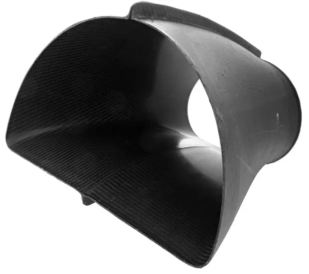 K&N Carbon Fiber Scoop (100-8511) 1