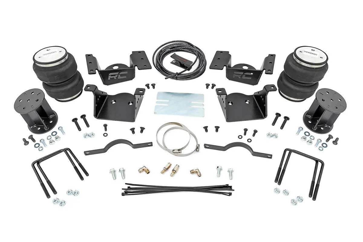 7.5 Inch Lift Kit | Air Spring Kit | Chevrolet Silverado/Gmc Sierra 2500Hd/3500Hd | 2011-2019 | Rough Country | 100074 1