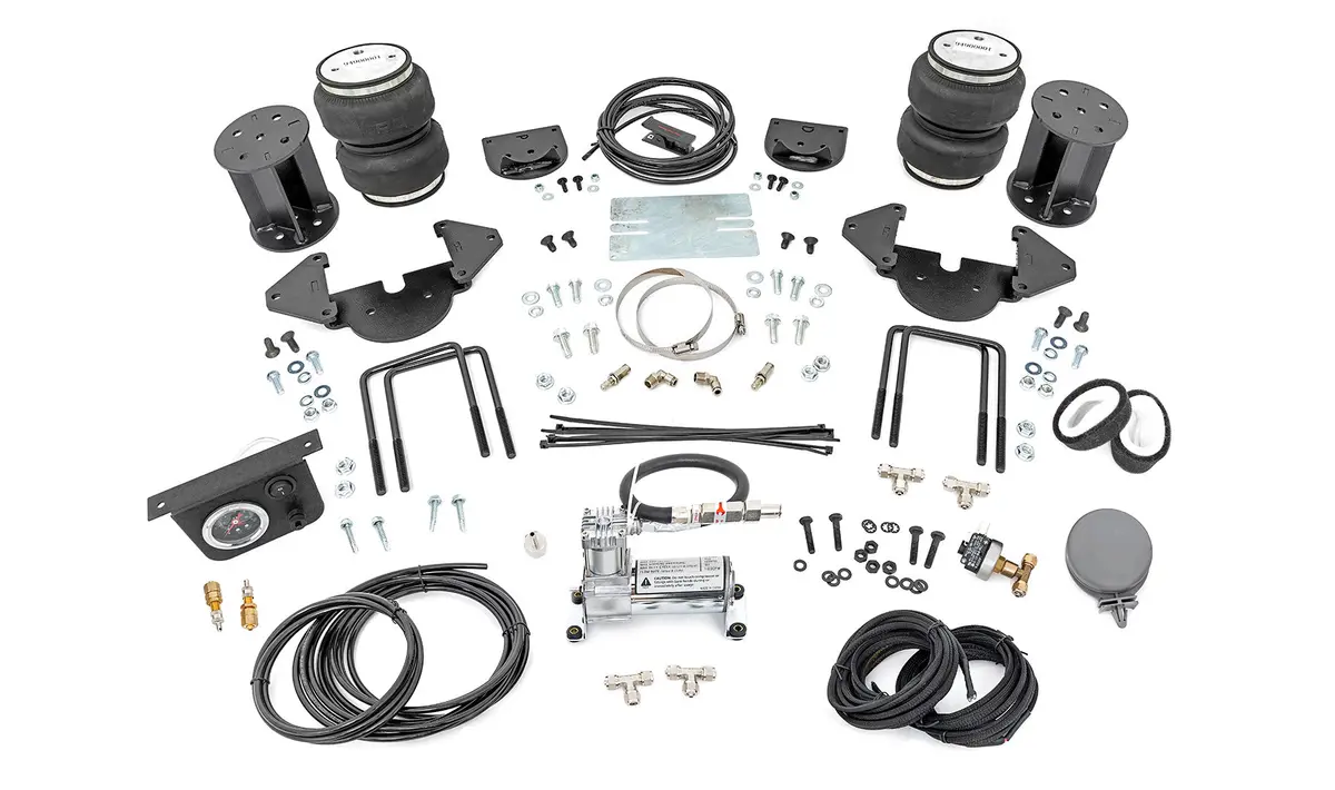 45022 Inch Lift Kit | Air Spring Kit W/Compressor | Chevrolet Silverado/Gmc Sierra 1500 | 2019-2022 | Rough Country | 100116C 1