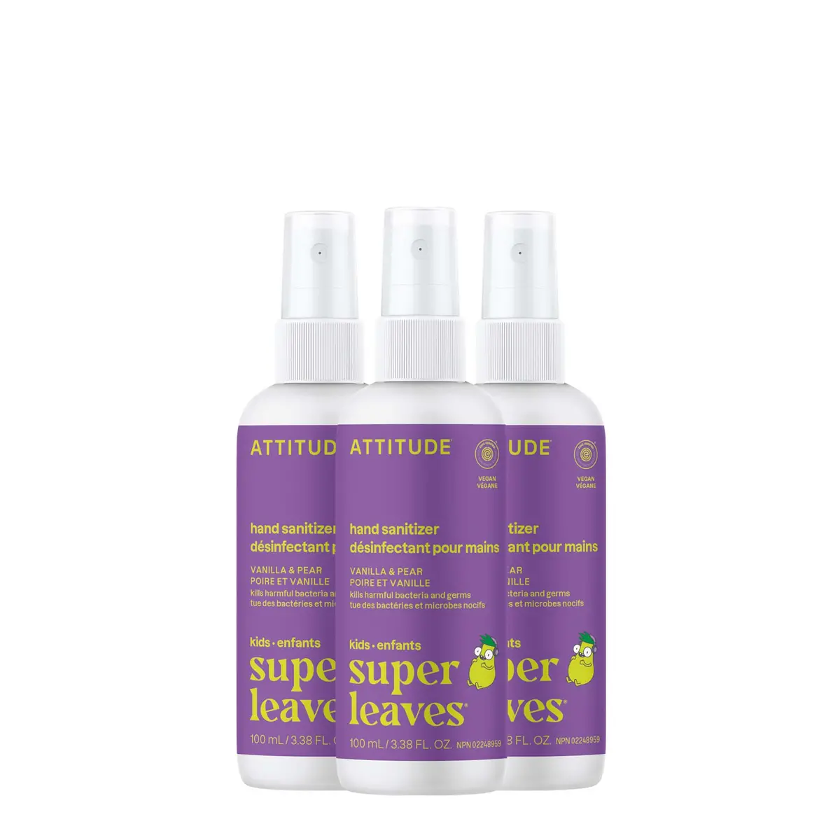 Kids Hand Sanitizer 3-Pack 1