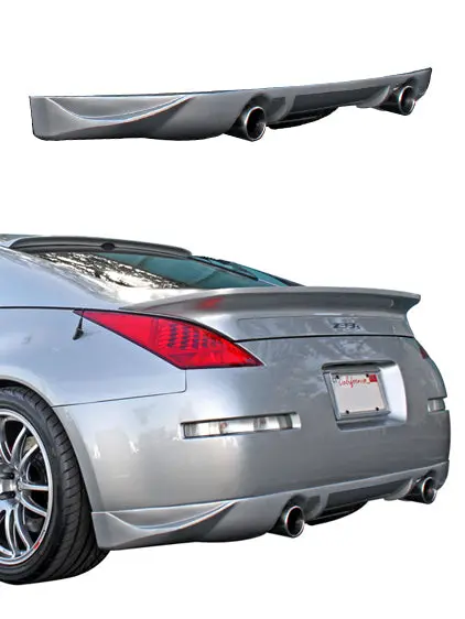 2003-2008 Nissan 350Z [Z33] - Stillen Rear Valance - 1035018 1