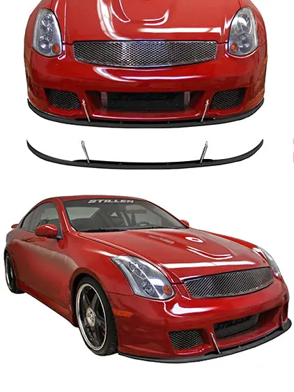 2003-2007 Infiniti G35 Coupe - Stillen Splitter [Stillen Series 2 Fascia] - 1036009Sp 1