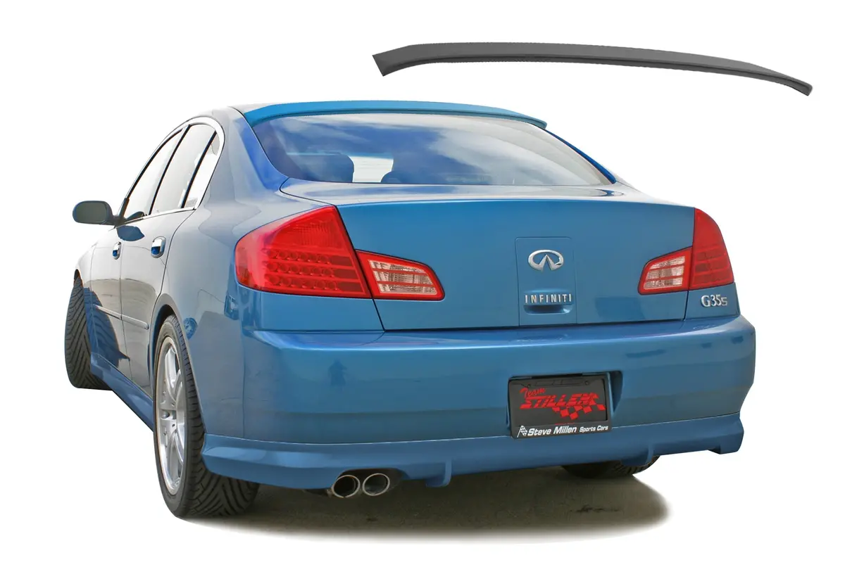 2003-2006 Infiniti G35 Sedan - Stillen Roof Spoiler - 103719Mb 1