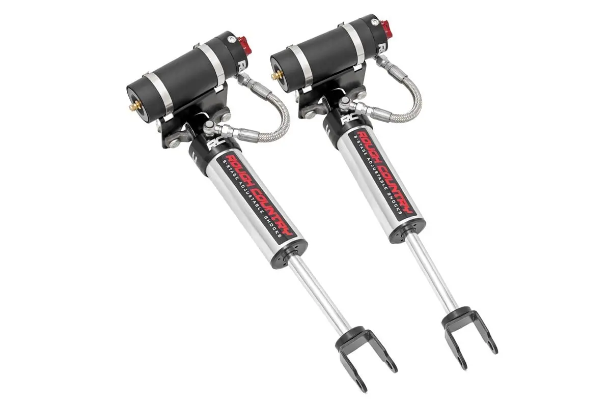 Vertex 2.5 Adj Front Shocks | 3-5" | Chevrolet Silverado/Gmc Sierra 2500Hd/3500Hd | 2011-2019 | Rough Country | 689011 1