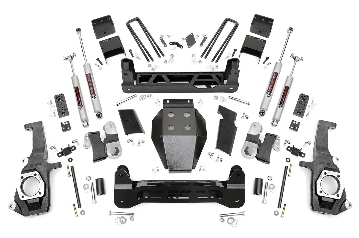5 Inch Lift Kit | Ntd | Chevrolet Silverado/Gmc Sierra 2500Hd/3500Hd | 2011-2019 | Rough Country | 26030 1