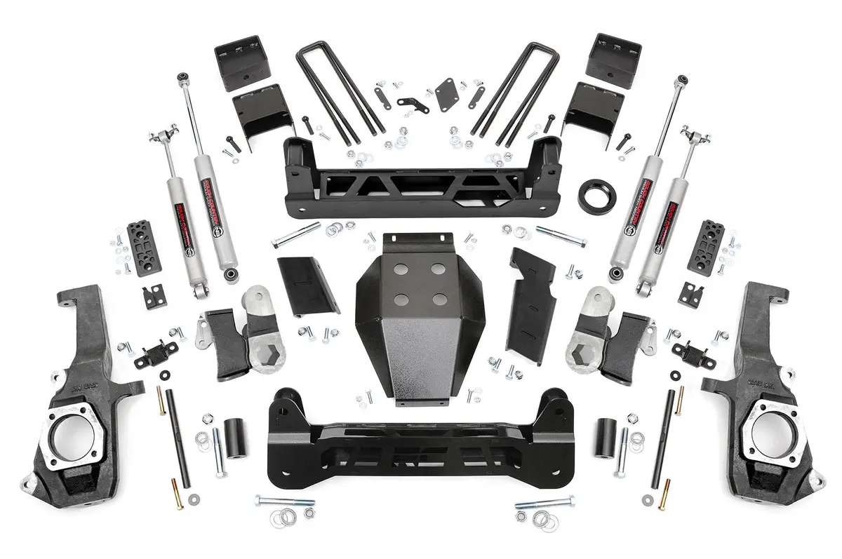 7.5 Inch Lift Kit | Ntd | Chevrolet Silverado/Gmc Sierra 2500Hd/3500Hd | 2011-2019 | Rough Country | 25330 1