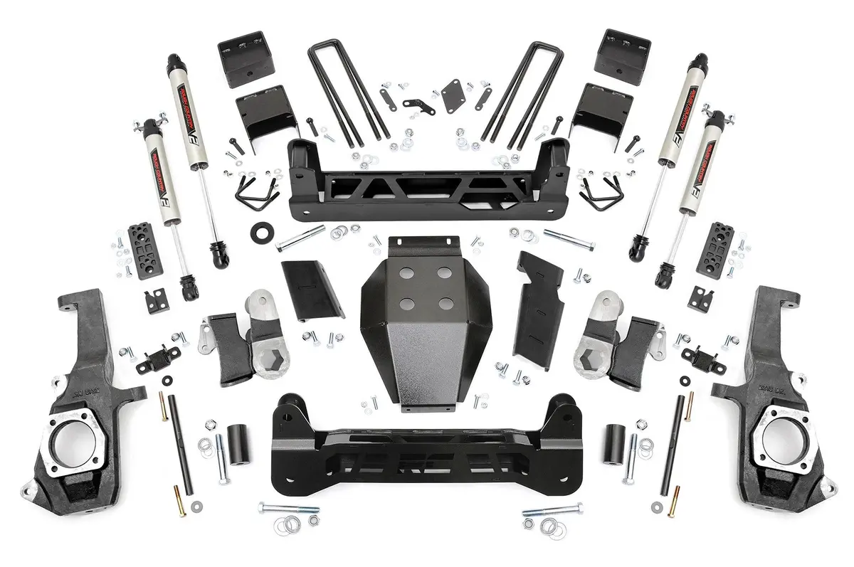 7.5 Inch Lift Kit | Ntd | V2 | Chevrolet Silverado/Gmc Sierra 2500Hd/3500Hd | 2011-2019 | Rough Country | 25370 1
