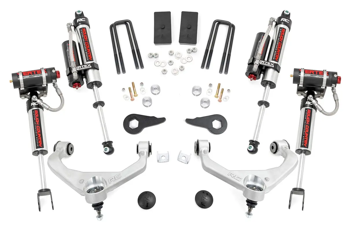 3.5 Inch Lift Kit | Vertex | Chevrolet Silverado/Gmc Sierra 2500Hd/3500Hd | 2011-2019 | Rough Country | 95950 1