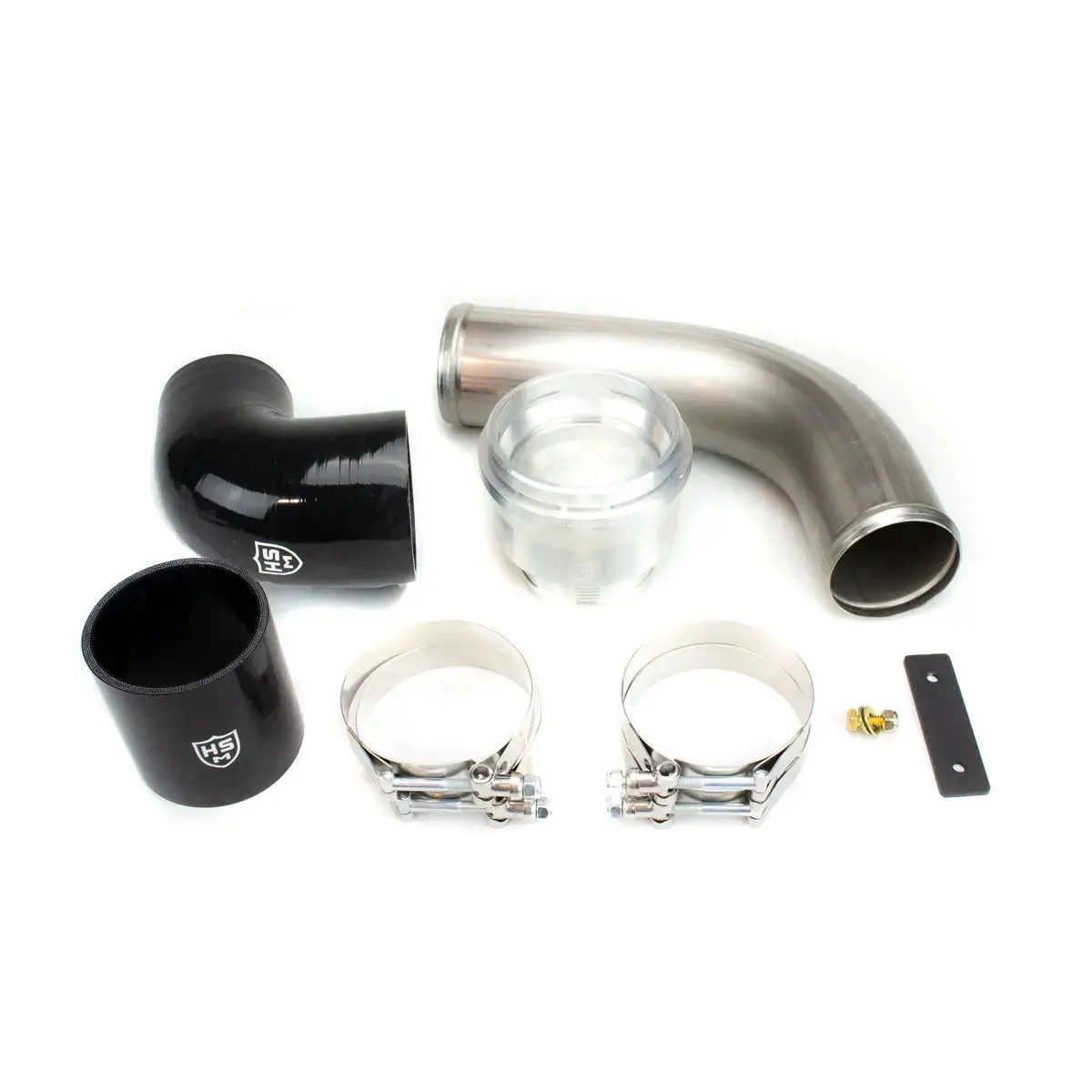 H&S Motorsports 2017-2024 Ford 6.7L Steel Intercooler Pipe Upgrade Kit (Oem Replacement) 1