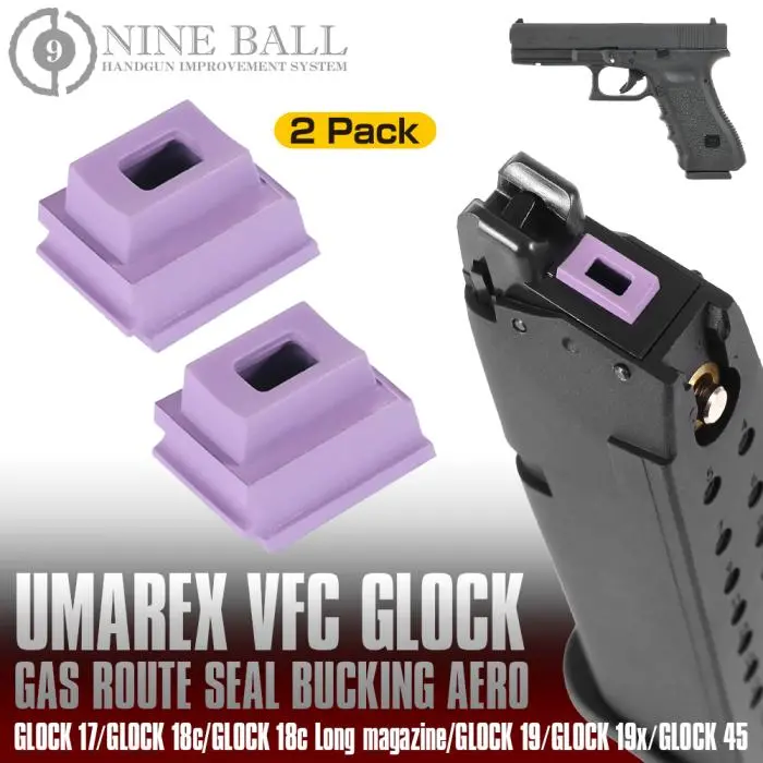 Nineball Vfc Glock Gas Route Seal Bucking Aero (Two-Pack) 1