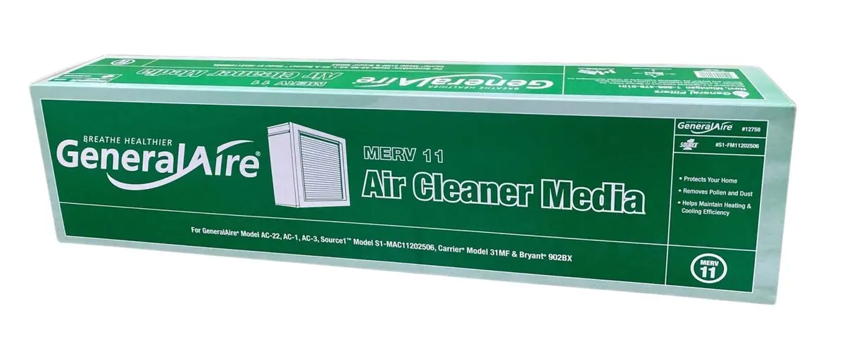 Generalaire 12758 - 17"X25"X6" Reservepro Merv 11 Expandable Air Filter 1