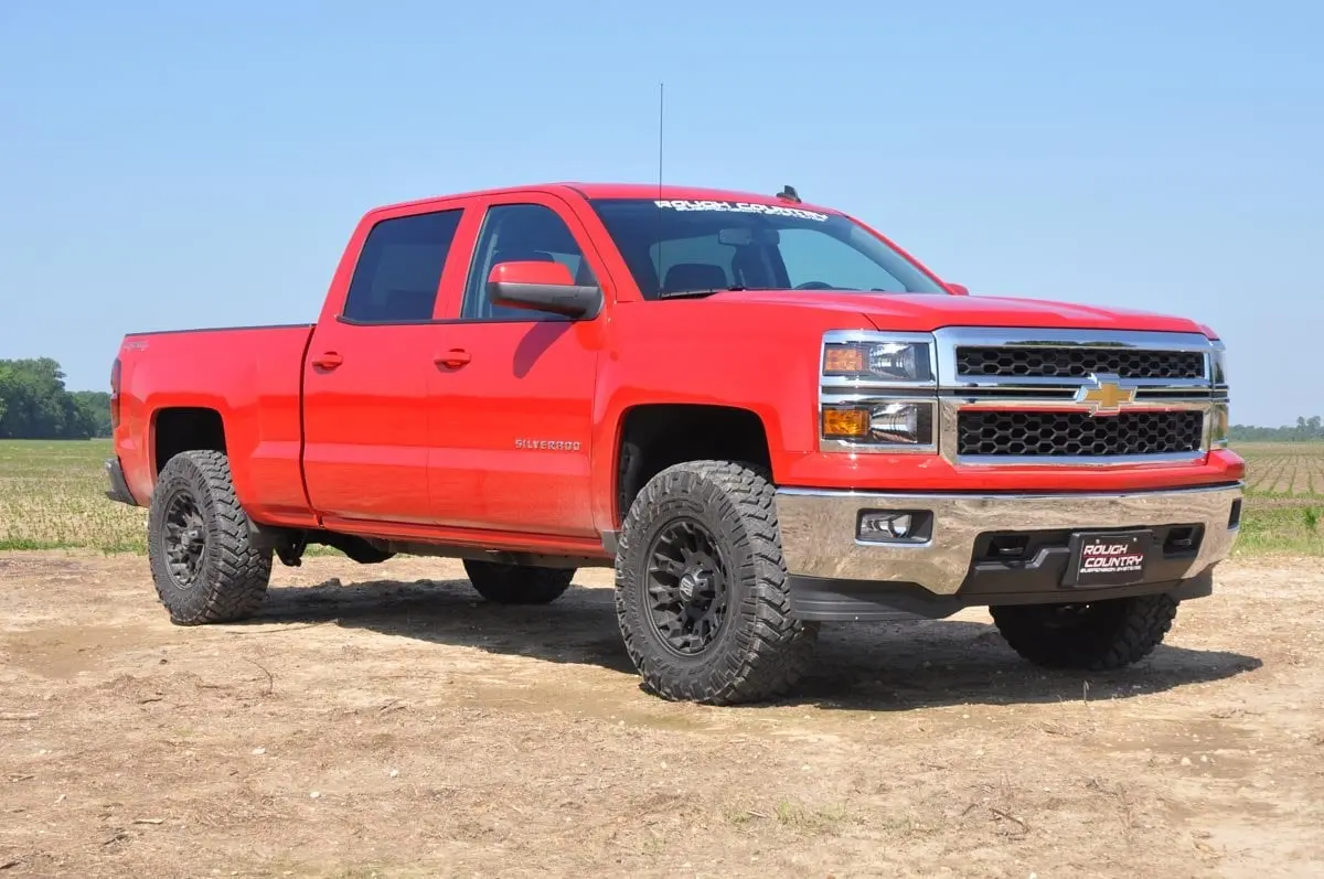 2 Inch Leveling Kit | Loaded Strut | Chevrolet Silverado/Gmc Sierra 1500 Truck & Suv | 2007-2013 | Rough Country | 501029 1