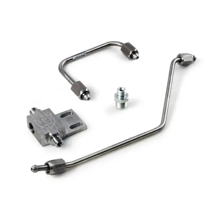 H&S Motorsports 2011-2016 Gm 6.6L Dual High-Pressure Fuel Line Assembly 1