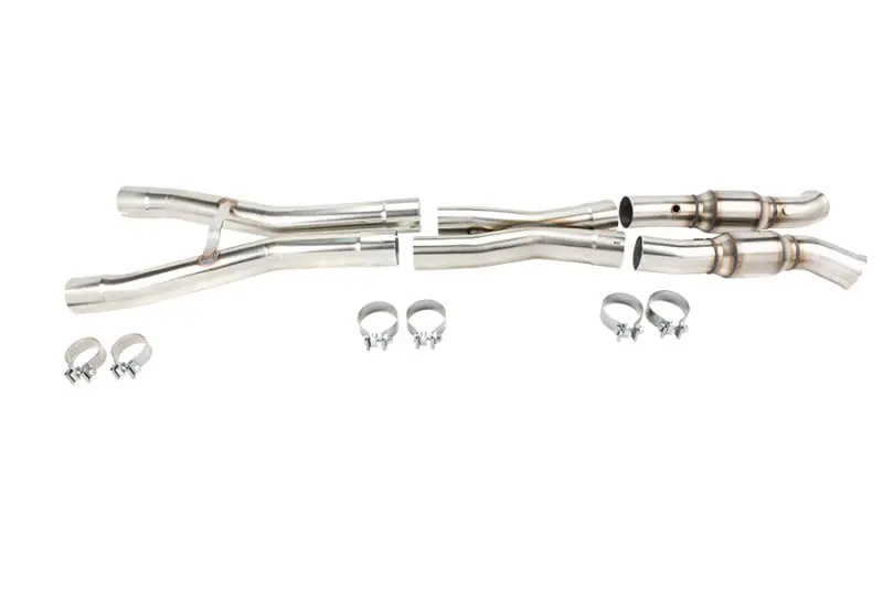 Kooks 06-13 Chevy Corvette C6 Zo6/Zr1 Ls9/Ls7 Green Catted X-Pipe (Kooks Header Req) 1