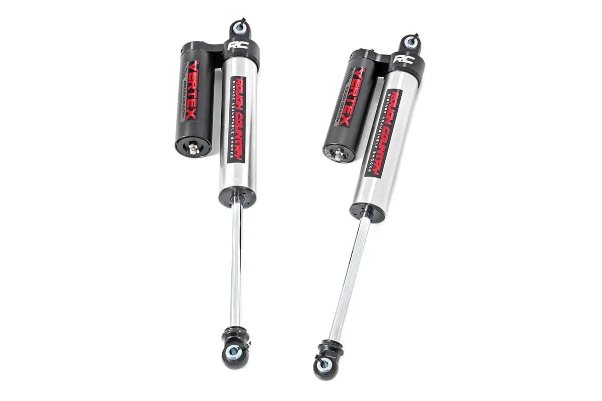 Vertex 2.5 Adj Rear Shocks | 4-7.5" | Ford F150 Shocks 4Wd | 2014-2022 | Rough Country | 699002 1