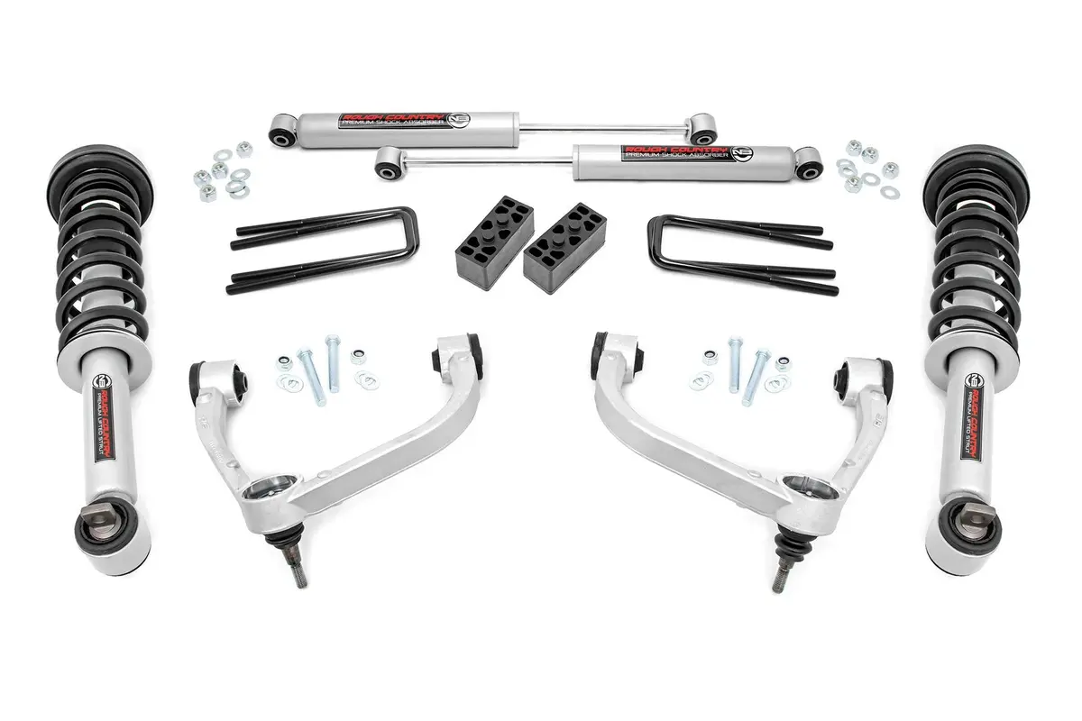 3 Inch Lift Kit | N3 Struts | Ford F-150 4Wd | 2014-2020 | Rough Country | 54531 1