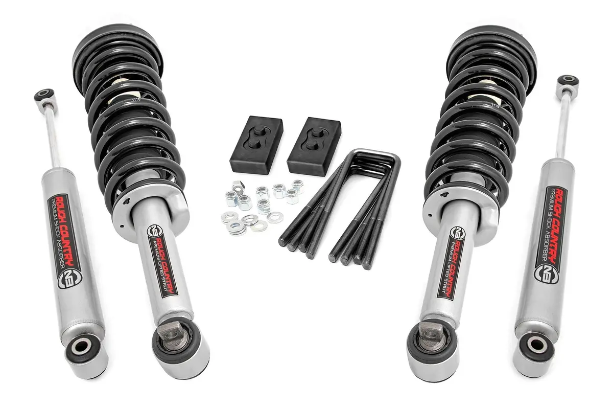 2 Inch Lift Kit | N3 Struts/N3 | Ford F-150 4Wd | 2014-2020 | Rough Country | 50006 1