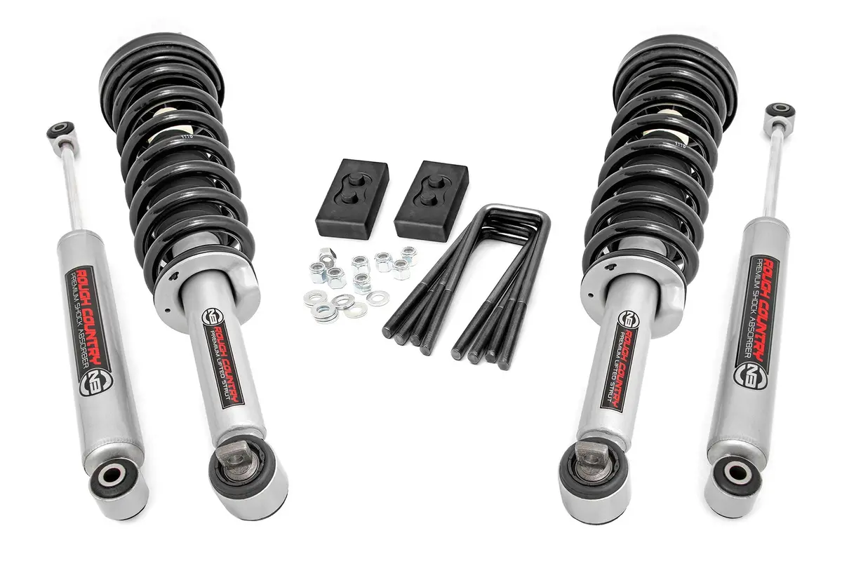 2 Inch Lift Kit | N3 Struts/N3 | Ford F-150 2Wd/4Wd | 2021-2022 | Rough Country | 57131 1
