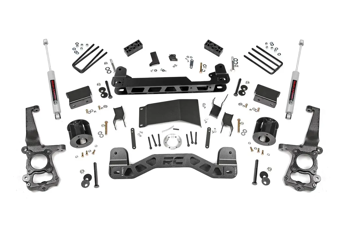 4 Inch Lift Kit | Ford F-150 4Wd | 2015-2020 | Rough Country | 55530 1