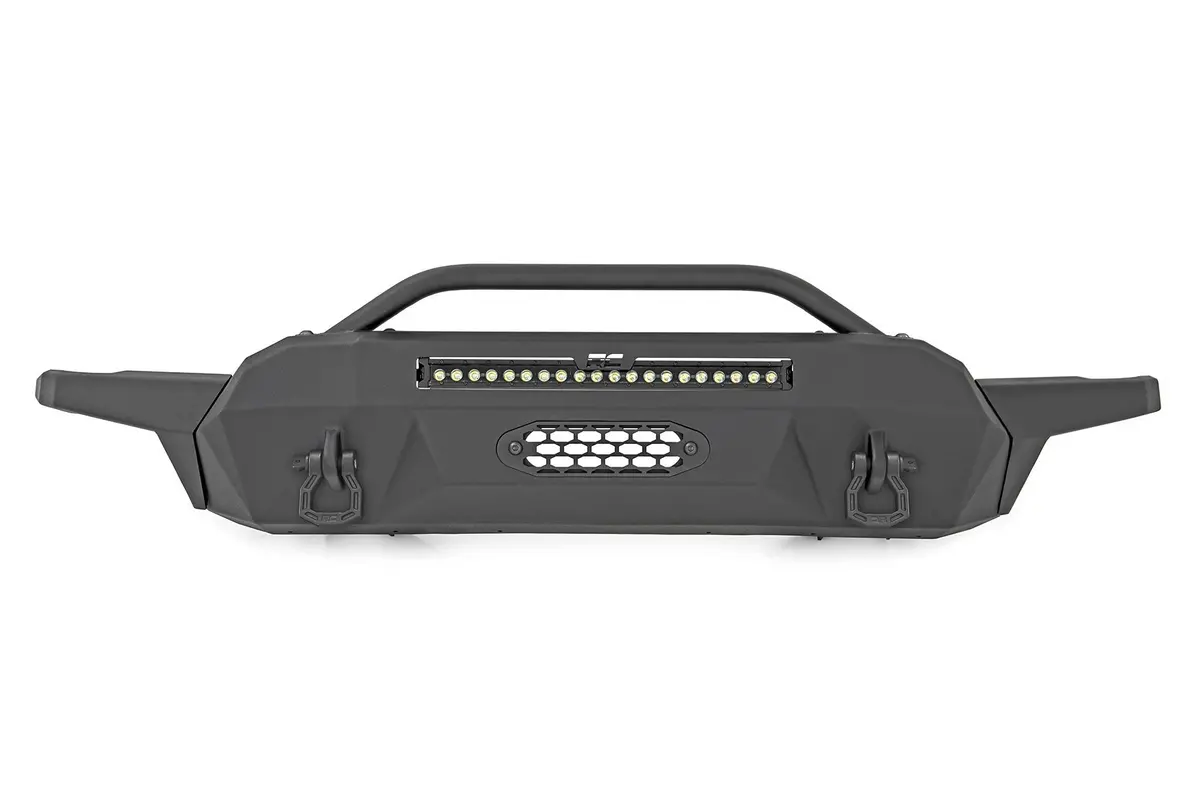 Front Bumper |High Clearance | Hybrid | 20" Blk Led | Toyota Tacoma | 2016-2022 | Rough Country | 10719 1