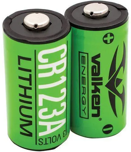 Valken Cr123a 3V Lithium Battery - Set Of 2 1
