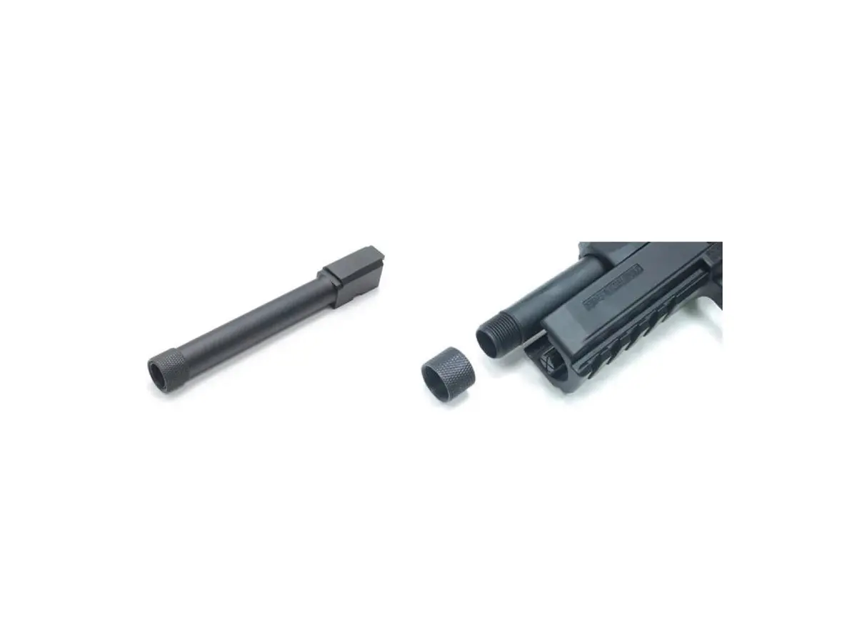 Asg Threaded Metal Outer Barrel For P-09 (14Mm Ccw) 1