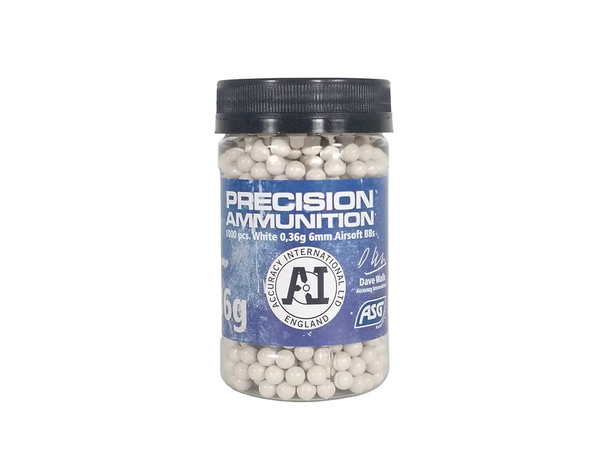 Asg Accruacy International Precision Airsoft Non-Bio Bbs (0.36G / 0.40G / 0.43G) 1