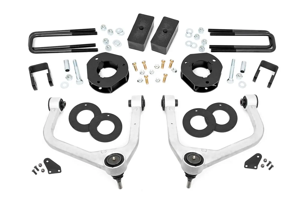 3.5 Inch Lift Kit | Adaptive Ride Control | Chevrolet Silverado/Gmc Sierra 1500 | 2019-2022 | Rough Country | 29601 1