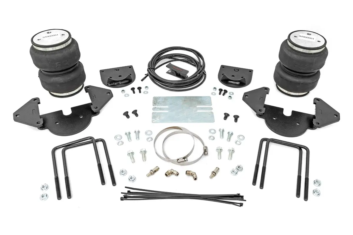 Air Spring Kit | Chevrolet Silverado/Gmc Sierra 1500 2Wd/4Wd | 2019-2022 | Rough Country | 10011 1