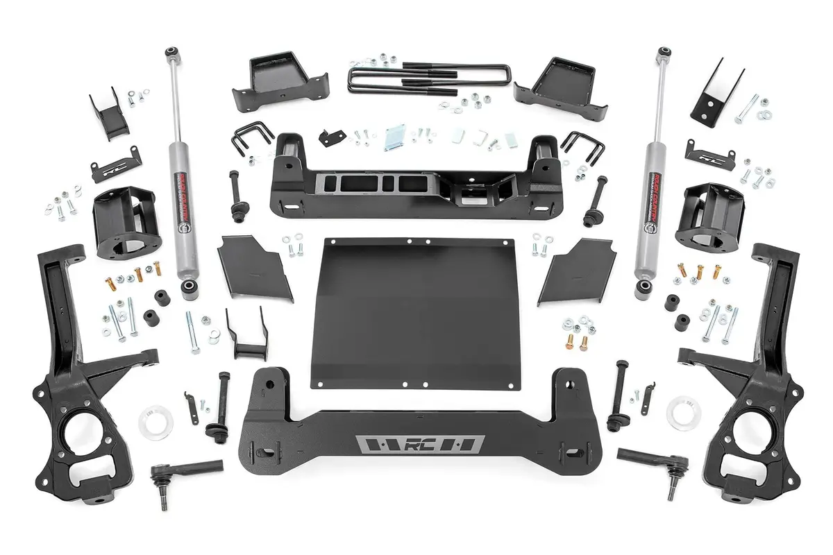 4 Inch Lift Kit | Diesel | Chevrolet Silverado/Gmc Sierra 1500 | 2019-2022 | Rough Country | 27531D 1